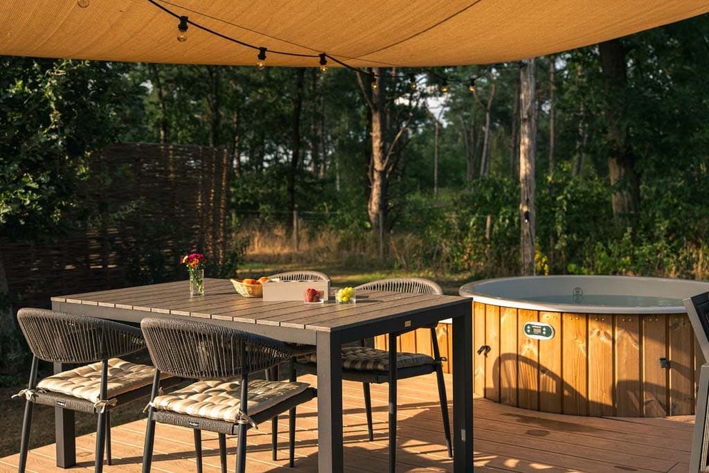 Hofparken De Bergvennen Boslodge Hottub in Overijssel - foto 4