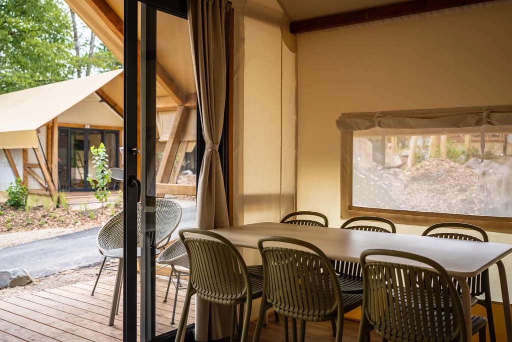 Landal Resort Val de Bois Durbuy Hottub Glampingtent in België - foto 3