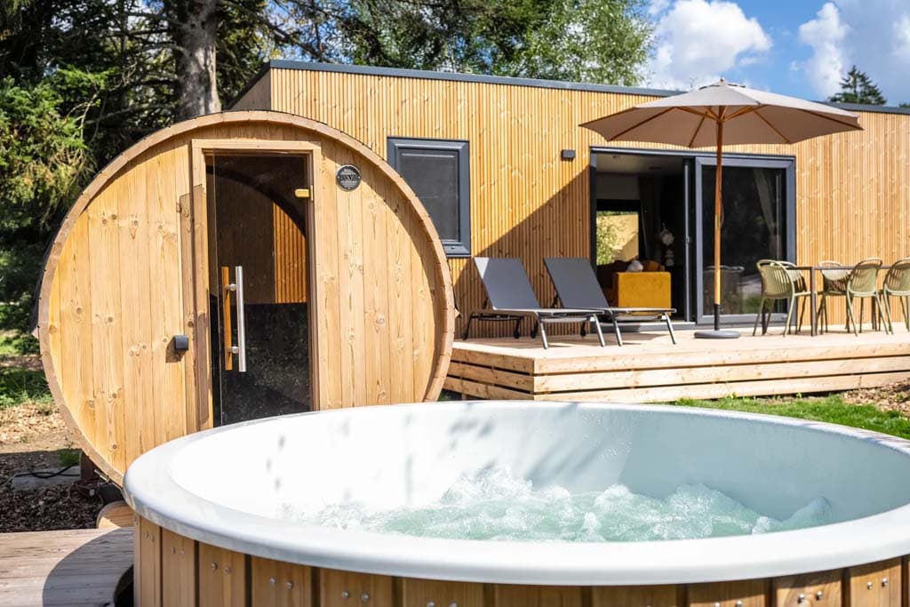 Landal Resort Val de Bois Durbuy Wellness Lodge in België - foto 3