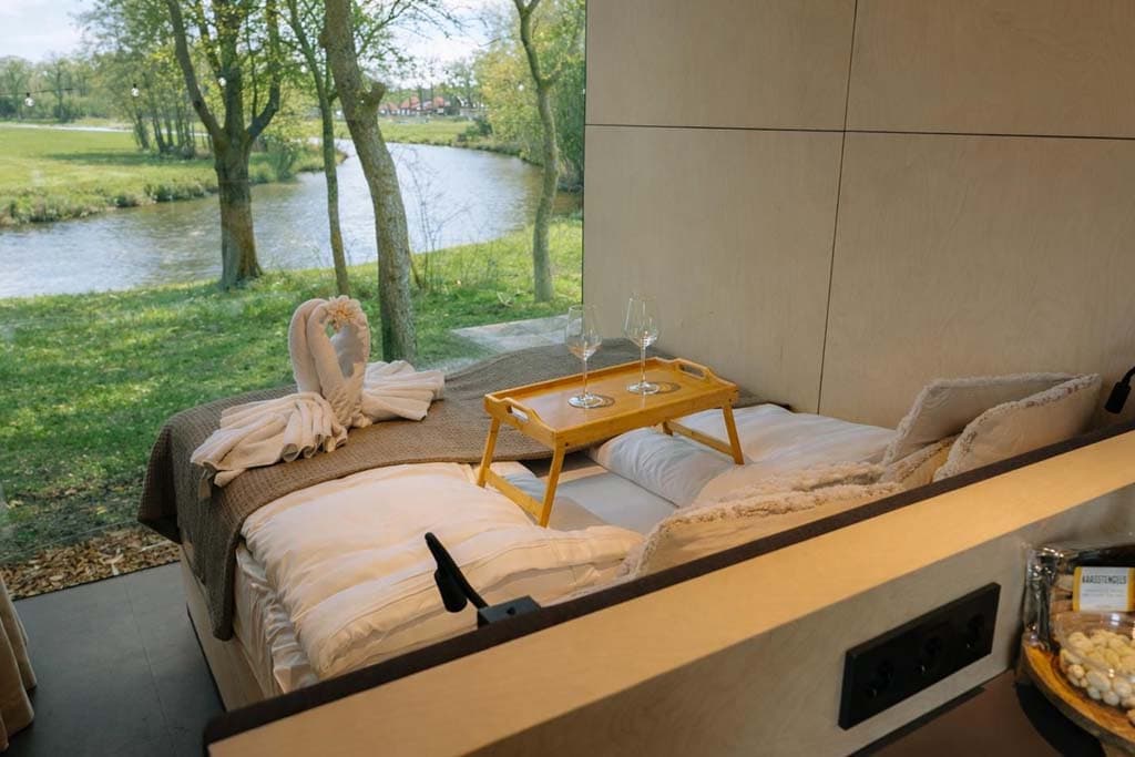 Vakantiepark Mölke Spiegelhuisje aan de Regge in Overijssel - foto 2