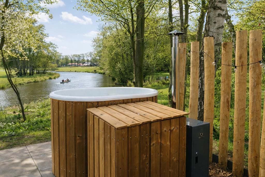Vakantiepark Mölke Spiegelhuisje aan de Regge in Overijssel - foto 3