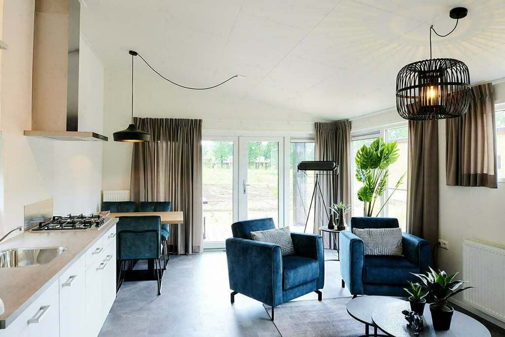Vakantiepark de IJsvogel Zand Lodge Jacuzzi in Gelderland - foto 4