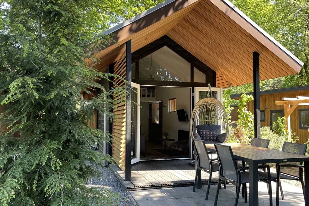 Park Berkenrhode Tiny Lodge Hottub Sauna in Gelderland - foto 1